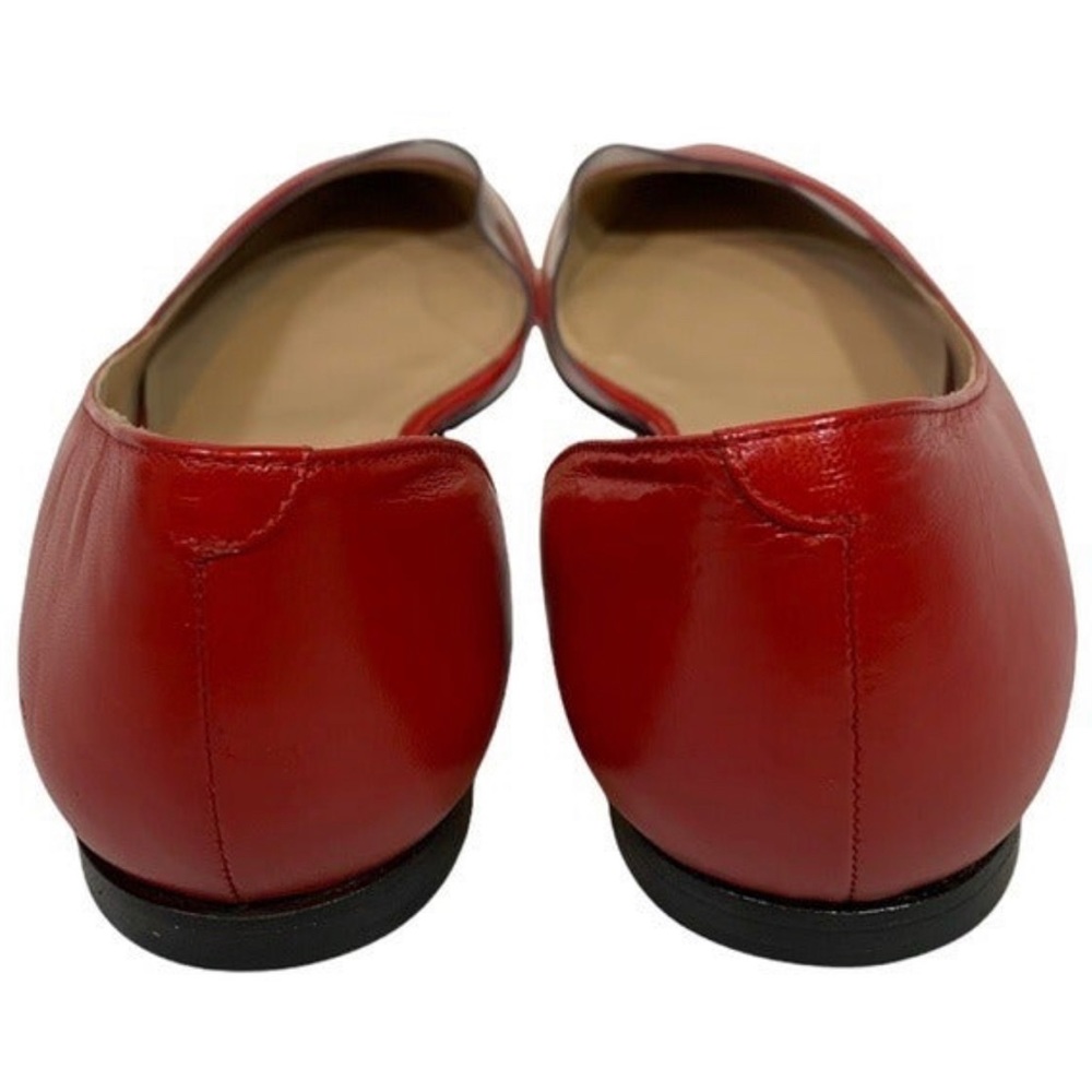 NEW Tamara Mellon Capretto Flats Red Size EU42/US12. - Picture 5 of 10